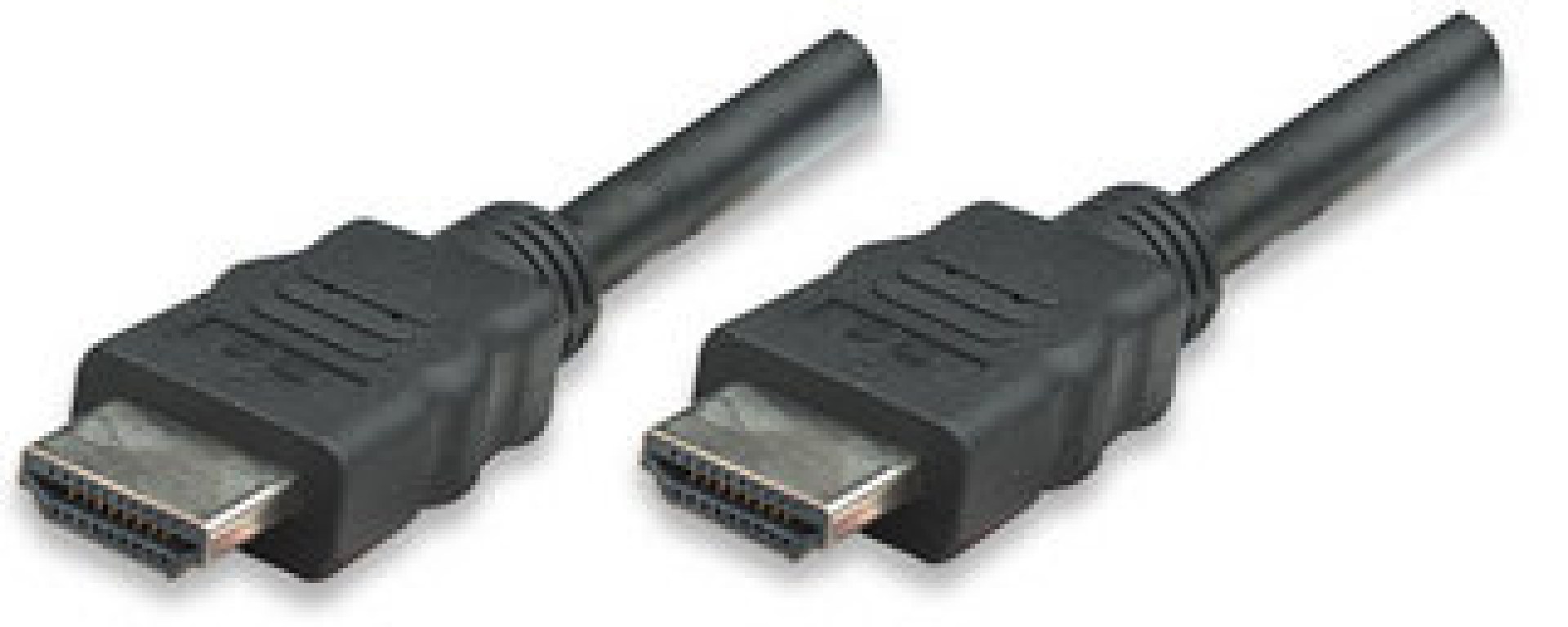 323222 Cable HDMI de Alta Velocidad con Canal Ethernet HEC – ARC, 3D, 4K a 30Hz, Macho a Macho, Blindado, Negro, 3 m