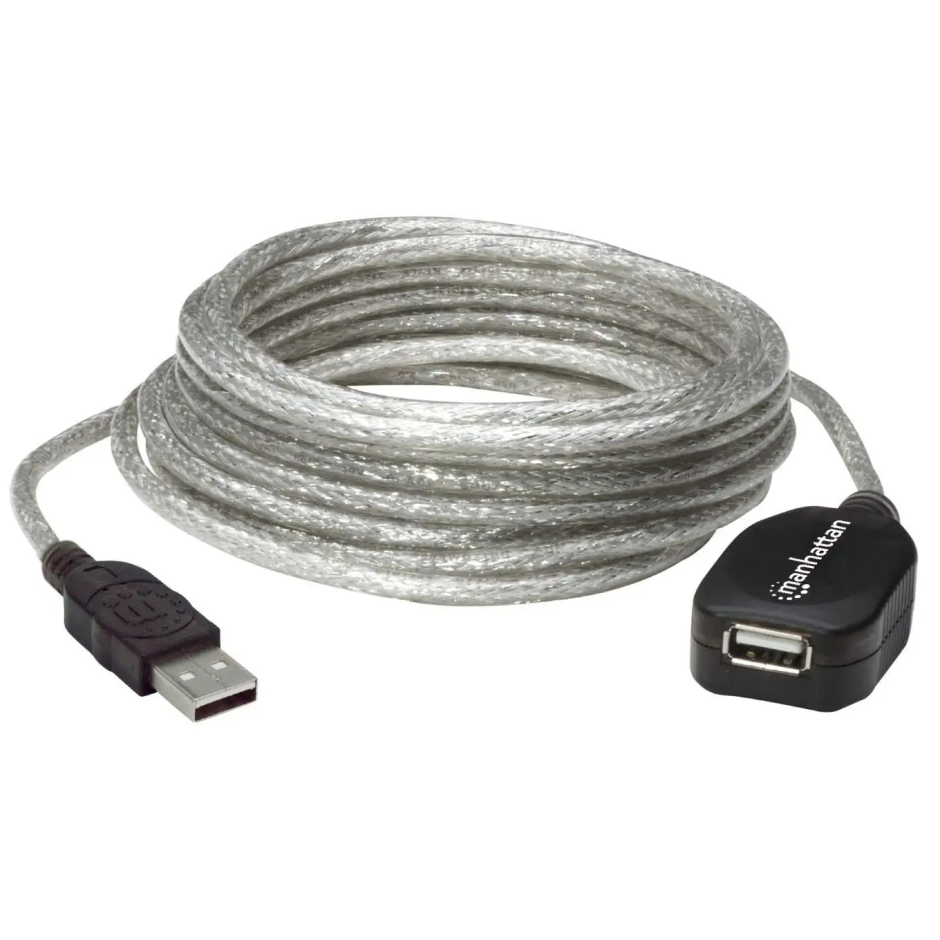 519779 Cable Extensión Activa USB de Alta Velocidad 2.0m Encadenable – A Macho / A Hembra, 5 m