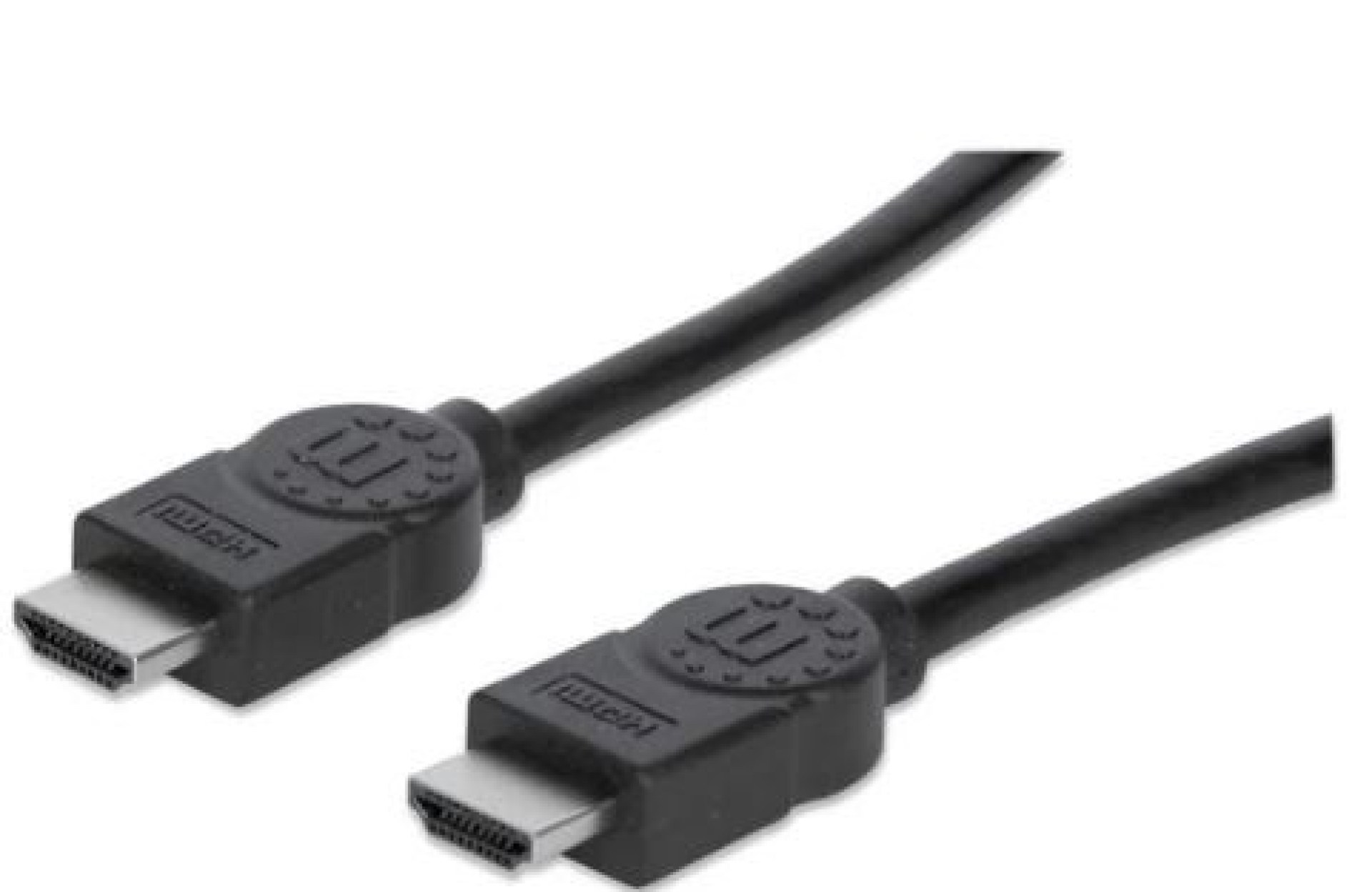 323246 Cable HDMI Macho a Macho – Blindado, Negro, 10 m; Con canal Ethernet, Canal de Audio de Retorno, Vídeo en 3D y Color Profundo.