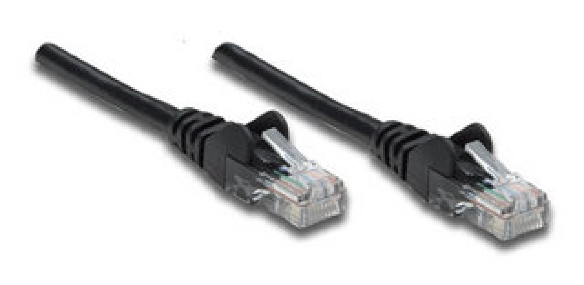 Cable de Red INTELLINET 320788 Cat5e – 7, 5 m, RJ-45, RJ-45, Macho/Macho, Negro