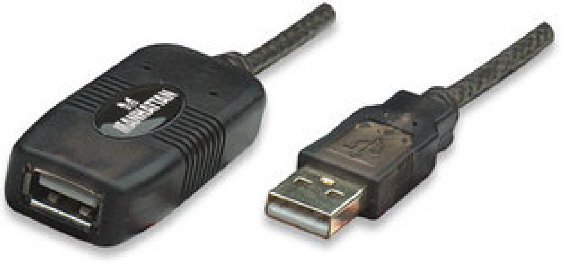 150958 Cable de Extensión Activa USB de Alta Velocidad USBA Macho/ A Hembra – 20m, con repetidor incluido.