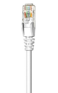 Cable de red INTELLINET – 3 m, RJ-45, RJ-45, Macho/Macho, Color blanco