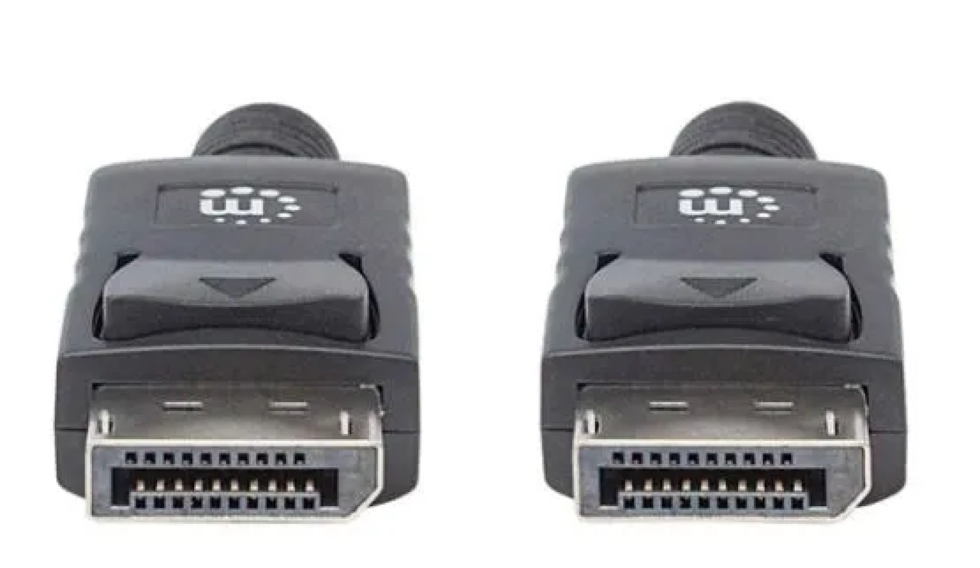 307116 Cable DisplayPort Macho a DisplayPort Macho – Blindado, Negro, 2 m; resolución de hasta 4K@60Hz