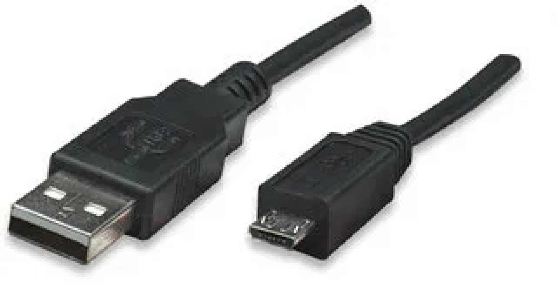 307178 Cable USB A a Micro-B de Alta Velocidad – 1.8m color negro.