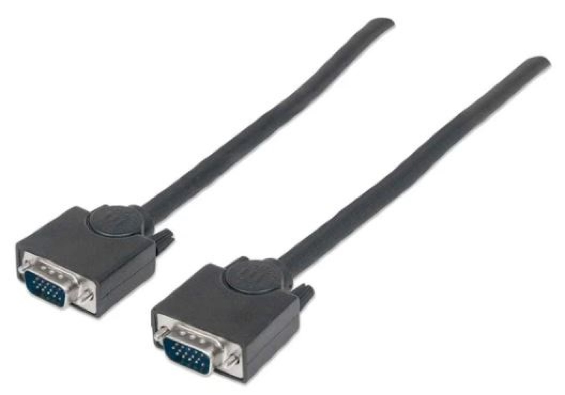 312721 Cable para monitor SVGA HD 15 macho a HD 15 macho – Longitud 4.5 m, Color Negro.