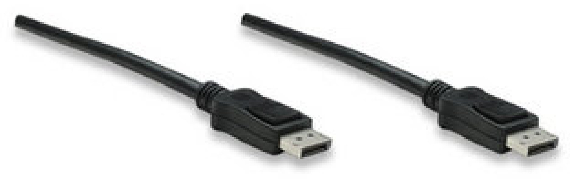 Cable Displayport MANHATTAN 307093 – 3 m, DisplayPort, DisplayPort, Negro