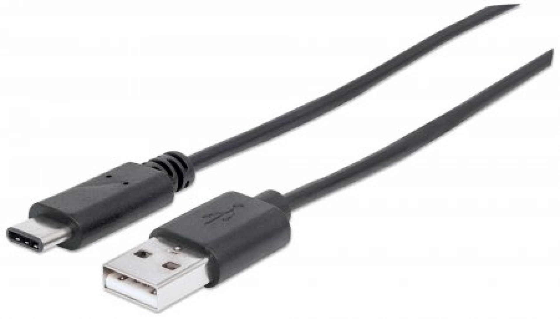 Cable USB C MANHATTAN 354981 – USB A, USB C, 3 m, Negro
