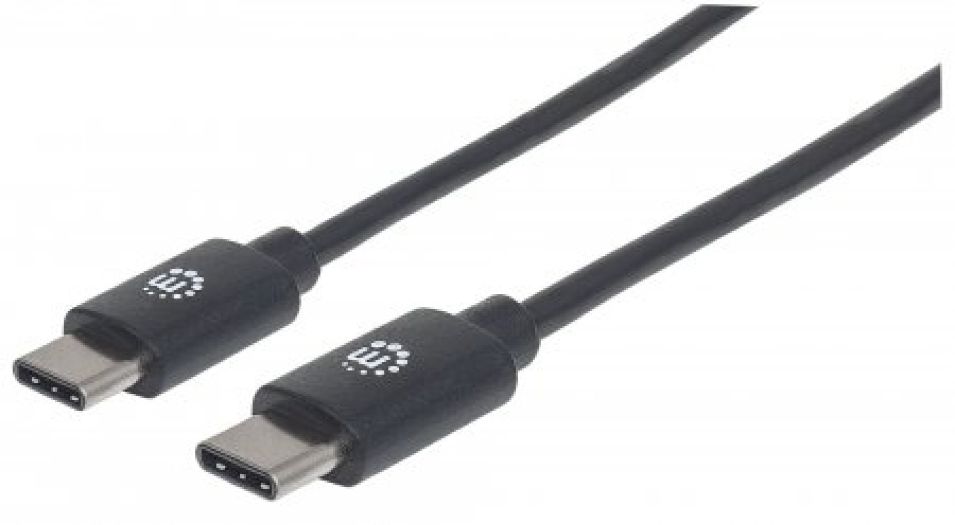 Cable USB C MANHATTAN 354868 – USB C, USB C, 0, 5 m, Negro