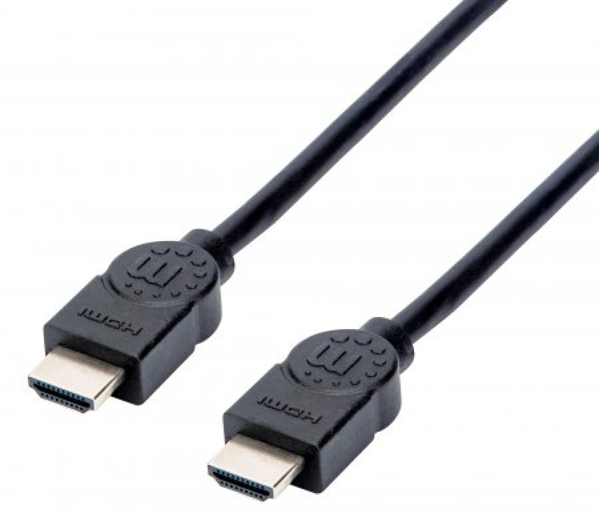 355308 Cable HDMI de Alta Velocidad – macho a macho, 4K, blindado, Longitud 1.5m, Color negro