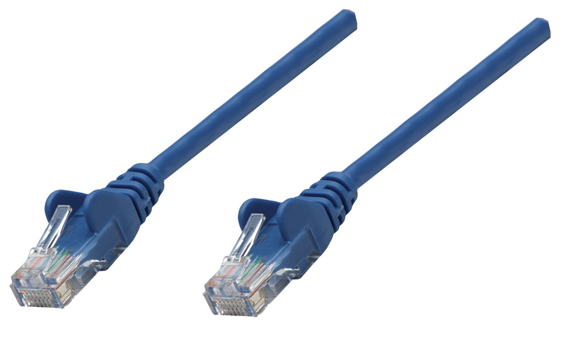 741491 Cable de Red Cat6a S/FTP 3.0 m Azul – con blindaje de trenzado de aluminio y lámina de aluminio mylar alrededor de cada par.