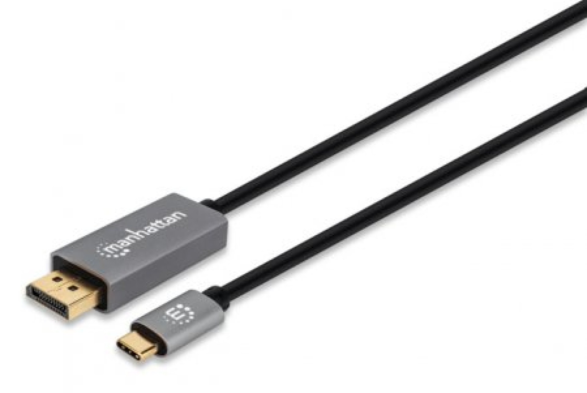 Cable USB-C a DisplayPort M  MANHATTAN 354851 – USB C, DisplayPort, 3 m, Negro