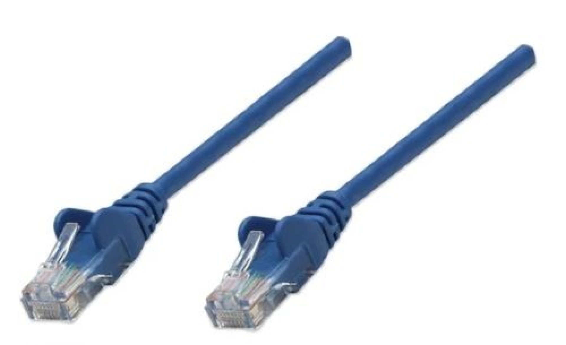 Cable de Red INTELLINET 342575 Cat6 – 1 m, RJ-45, RJ-45, Macho/Macho, Azul