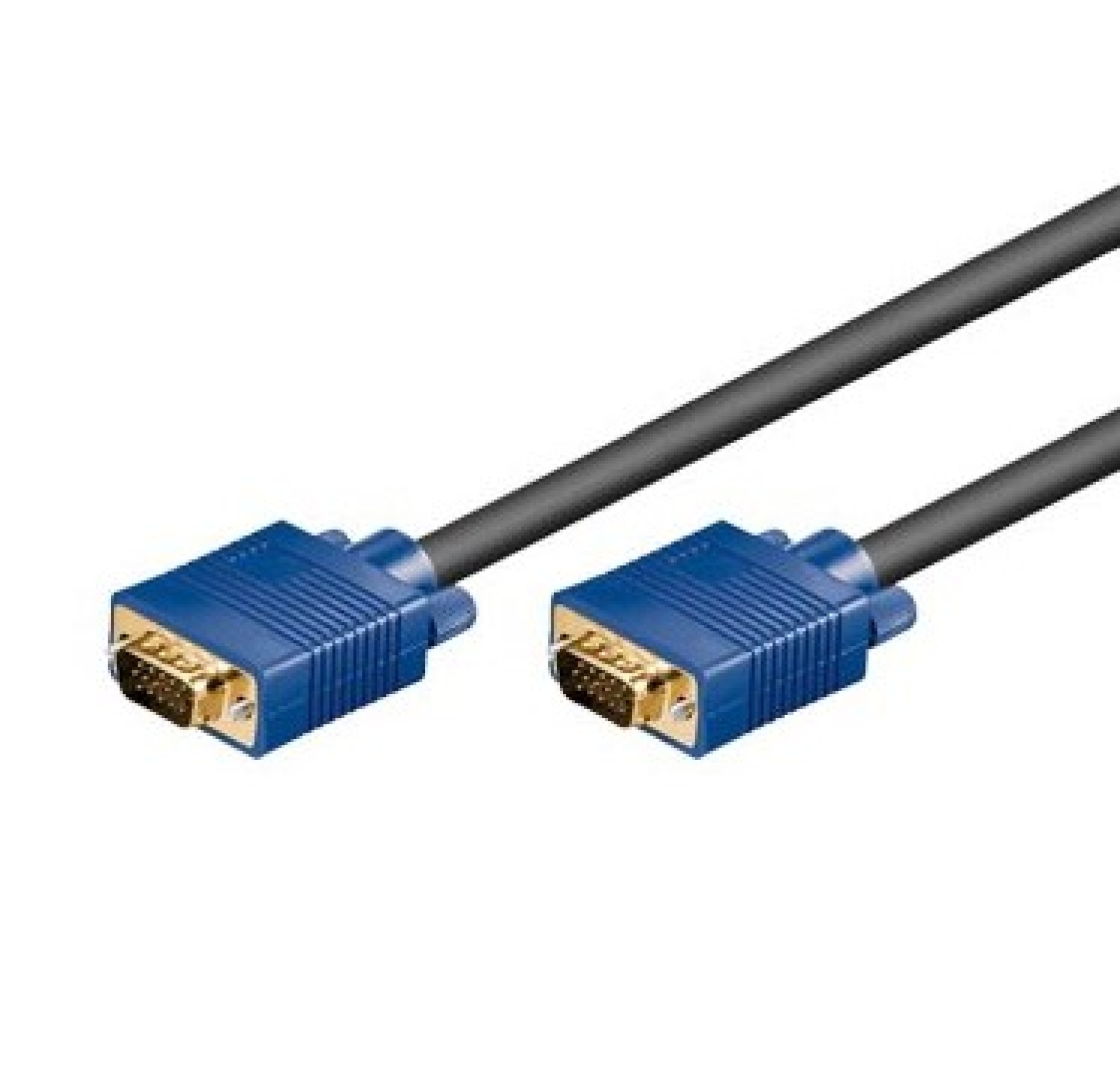 Cable VGA – HD15 – 1.8 m, VGA (D-Sub), VGA (D-Sub), Macho/Macho, Azul, 311818 BRobotix