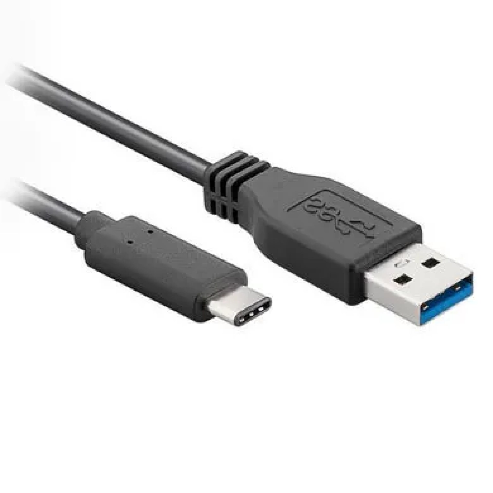 Cable USB Tipo C a USB A – V 3.0, 1m, Negro, 053121 BROBOTIX