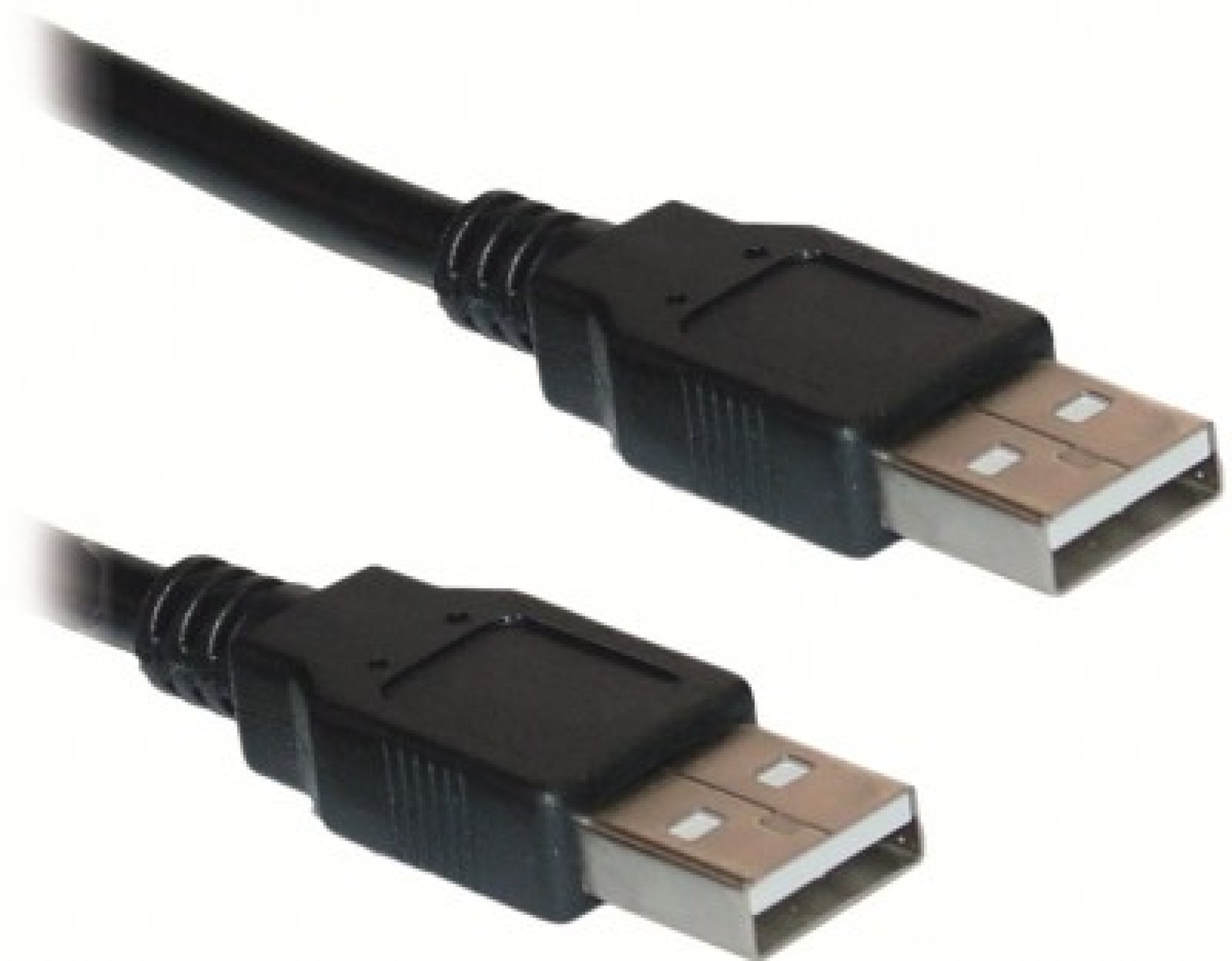 Cable USB tipo A-A BROBOTIX – USB A, 1, 8 m, Negro