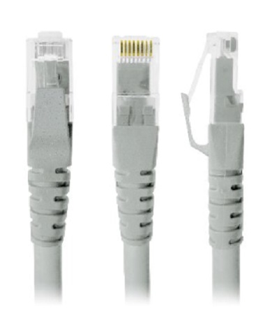 Cable de Red – Cat5e, 1 Mt, RJ-45, RJ-45, 100  cobre, Macho/Macho, contactos c/baño de oro, Gris, 497134 BROBOTIX