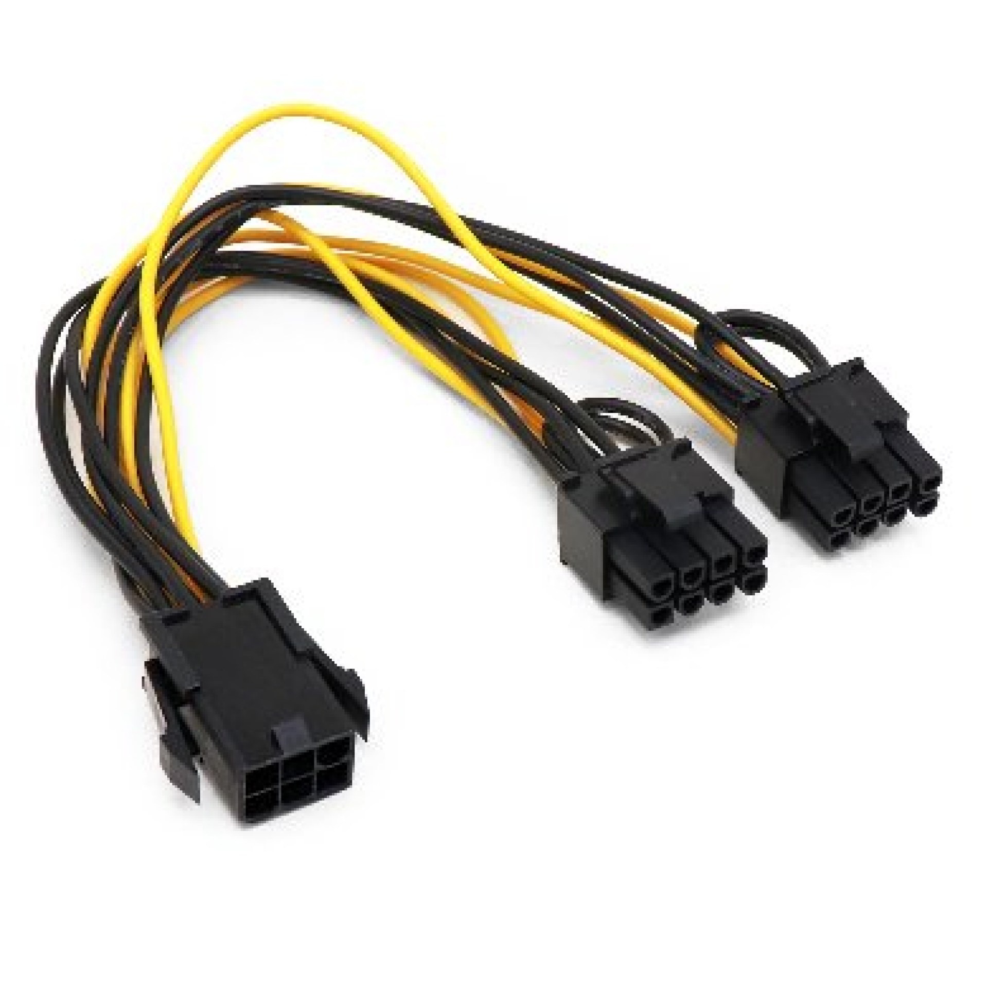 Cable Interno de Alimentación BROBOTIX 963852 – Macho/hembra, Amarillo