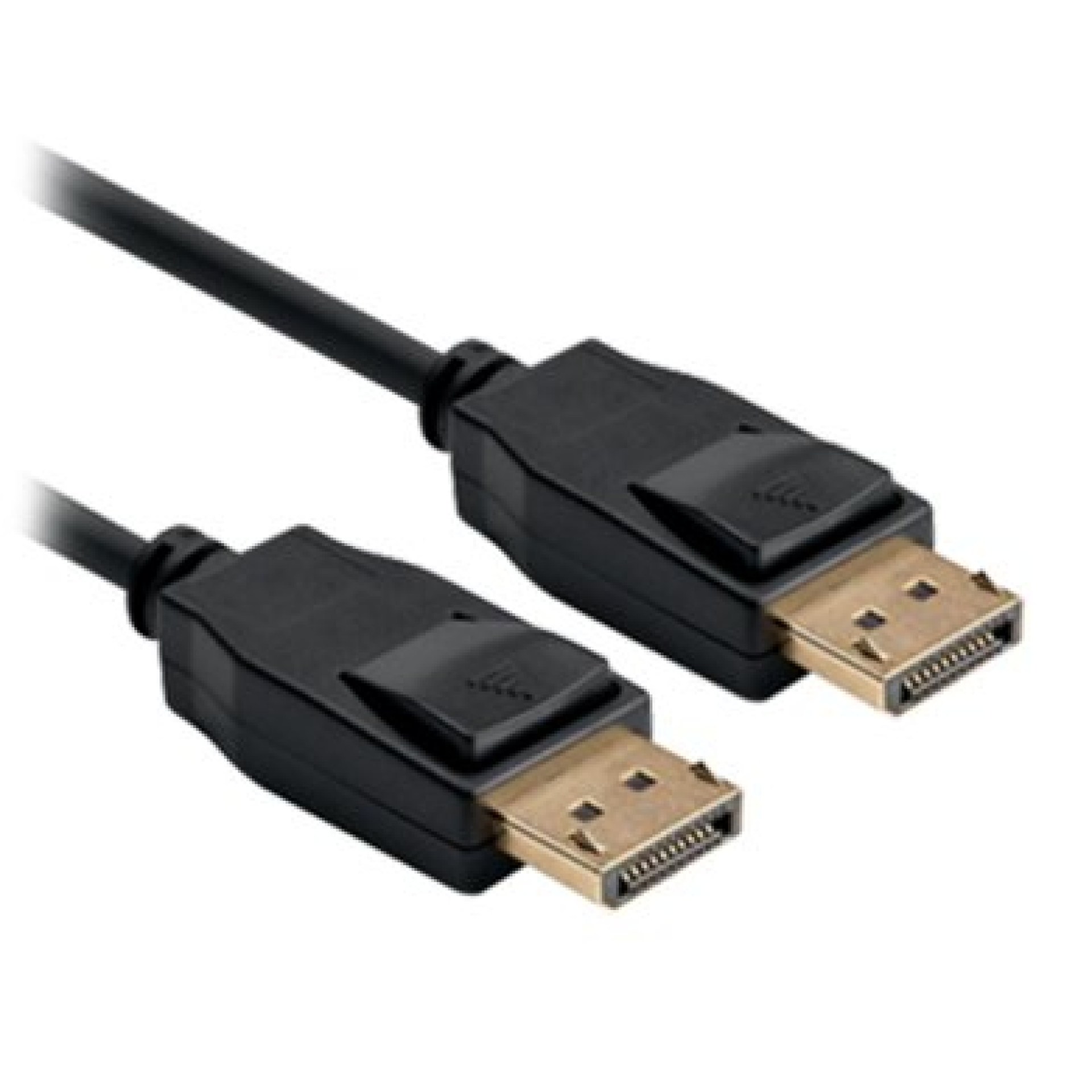 Cable Displayport – V1.2, 4K, 2 M, DisplayPort a DisplayPort, Macho/Macho, Negro, 695263, BROBOTIX