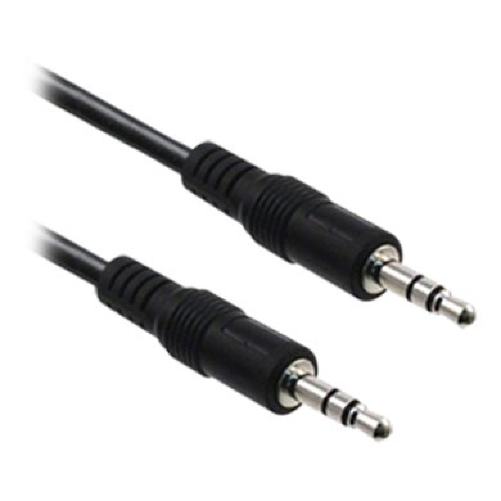 Cable Stereo Macho a Macho BROBOTIX 105816 – 1, 8 m, Macho / Macho, Negro