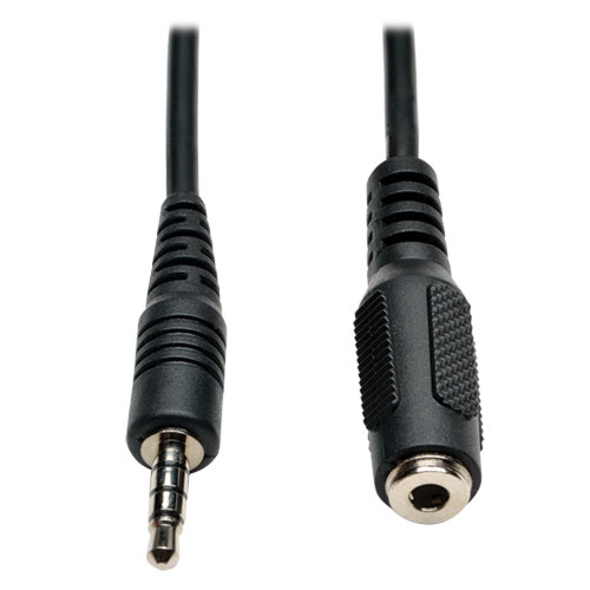 Cable de extensión para diadema TRIPP-LITE P318-006-MF – 1, 83 m, 3.5mm, Negro