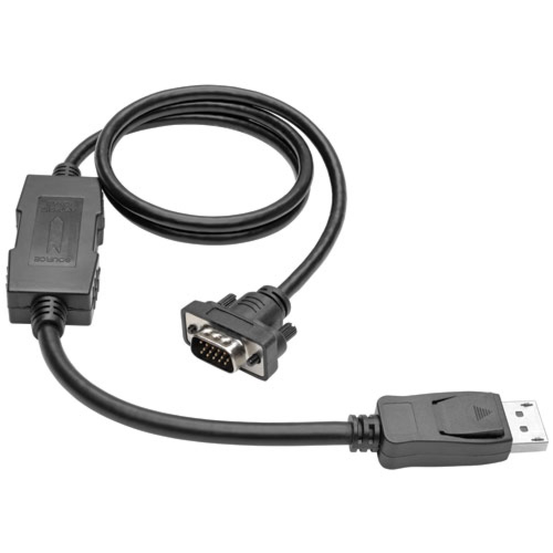Cable Displayport TRIPP-LITE P581-003-VGA – 0, 91 m, HD15, Negro