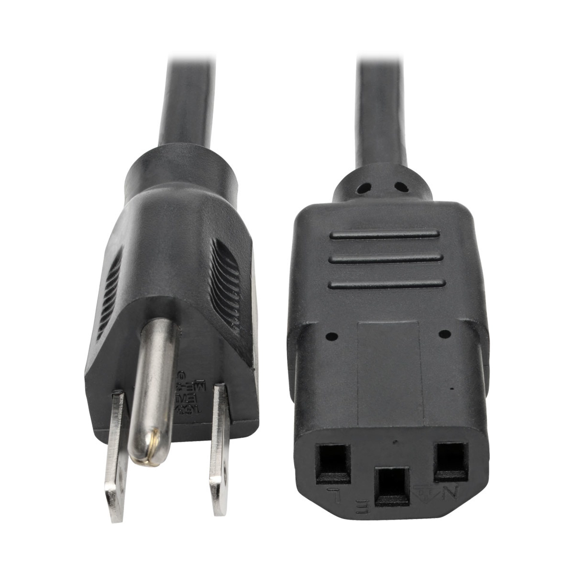 Cable de Alimentación de CA para PC TRIPP-LITE P006-006 – NEMA 5-15P, 1.83 m, Negro, 125 V – 10 A