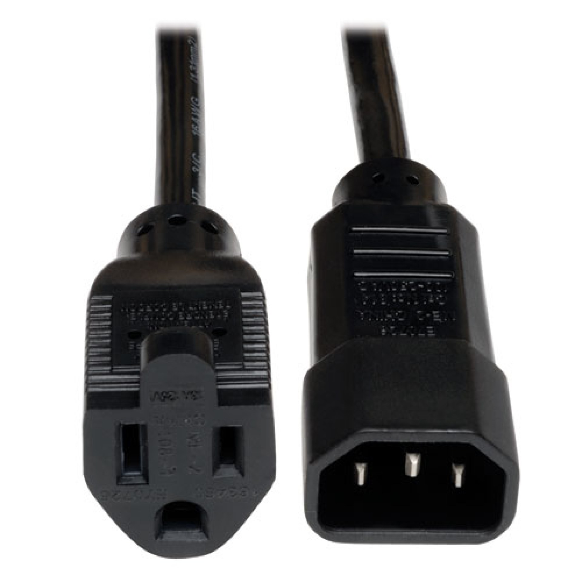 Cable de Alimentación Tripp Lite de  CA para Computadora NEMA 5-15R a C14 – 10A –