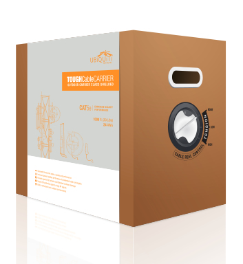 Cable UTP UBIQUITI TC-CARRIER – 304, 8 m, Gris