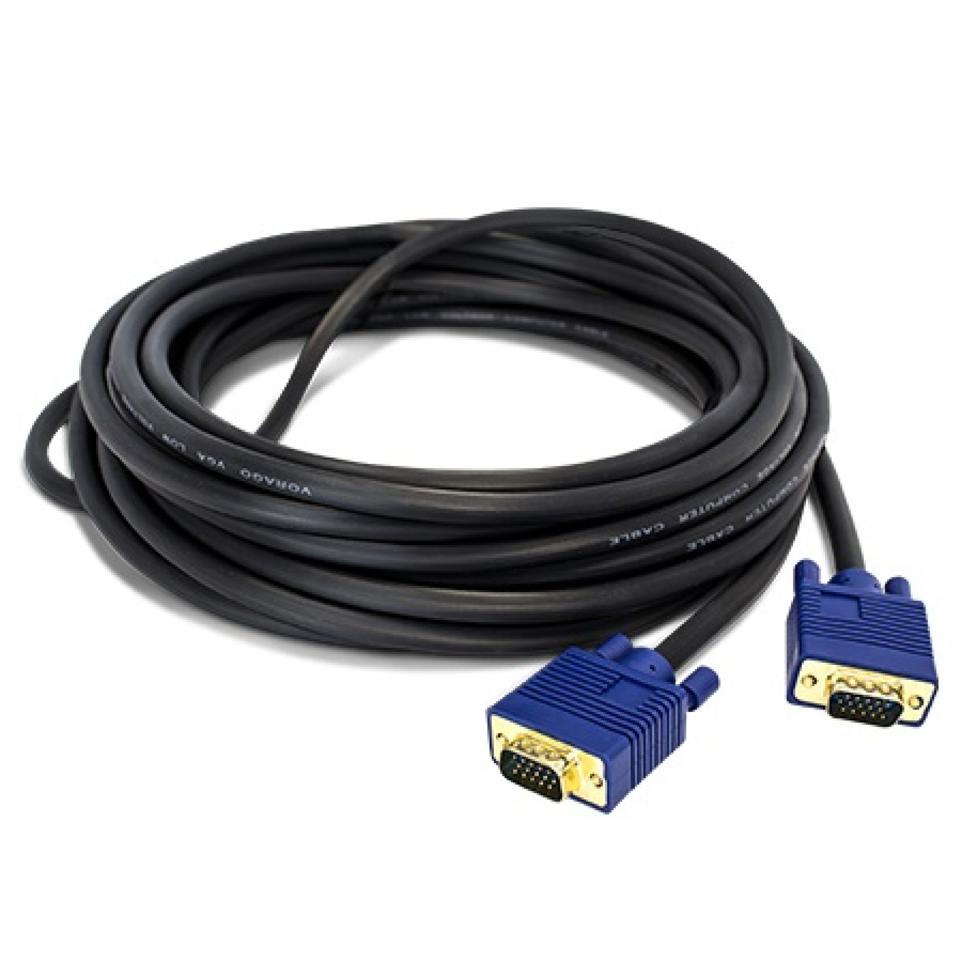 Cable VGA VORAGO – 10 m, VGA (D-Sub), VGA (D-Sub), Negro