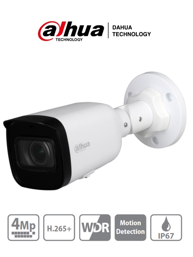Cámara IP Bullet Dahua Technology DH-IPC-HFW1431T1N-ZS-2812-S4 –