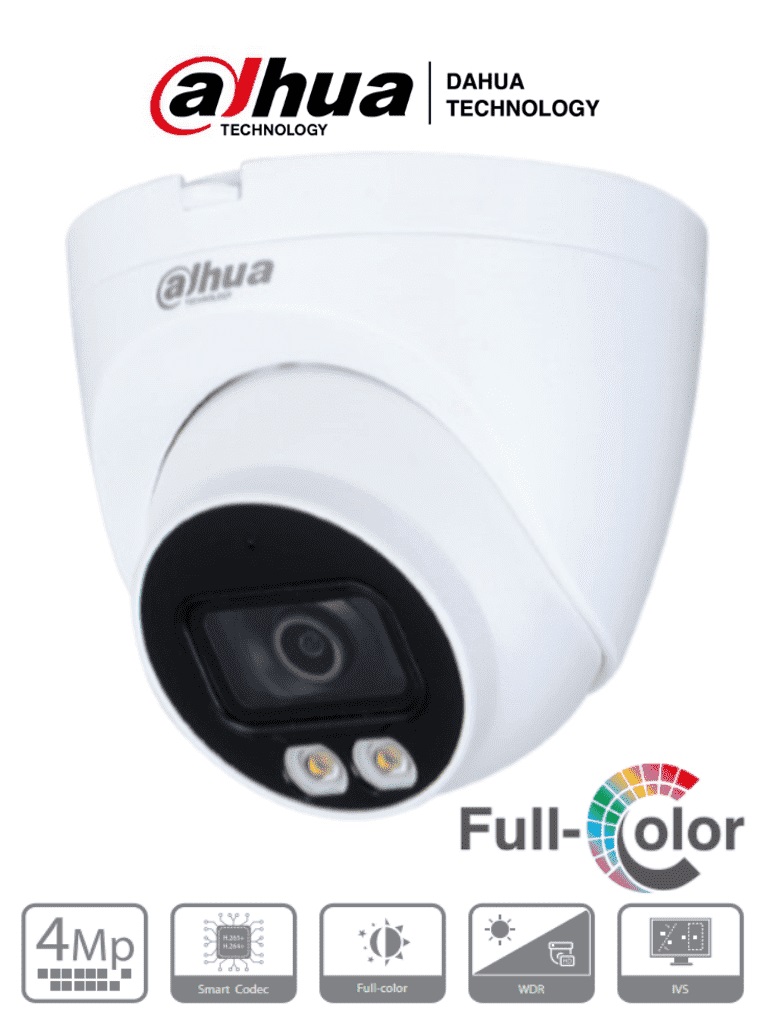 Cámara Domo IP Dahua Technology DH-IPC-HDW2439TN-AS-LED-0280B-S2 –