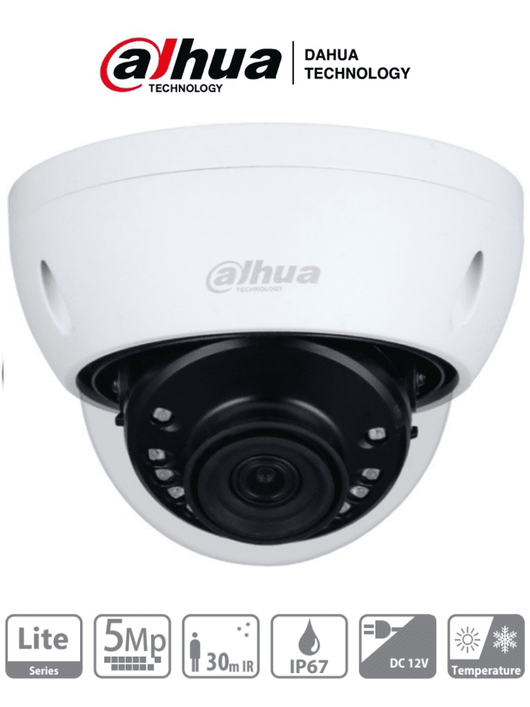 Cámara Domo Dahua Technology DH-HAC-HDBW1500EN-0280B –