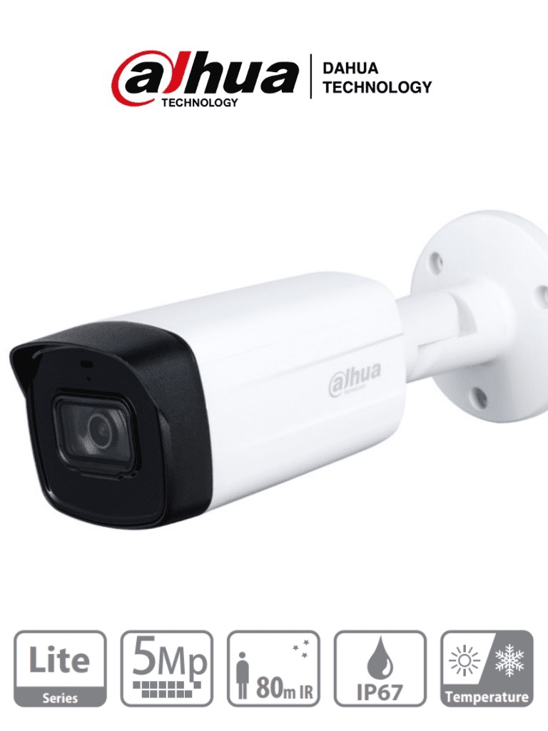 Cámara Bala Dahua Technology DH-HAC-HFW1500THN-I8-0360B –