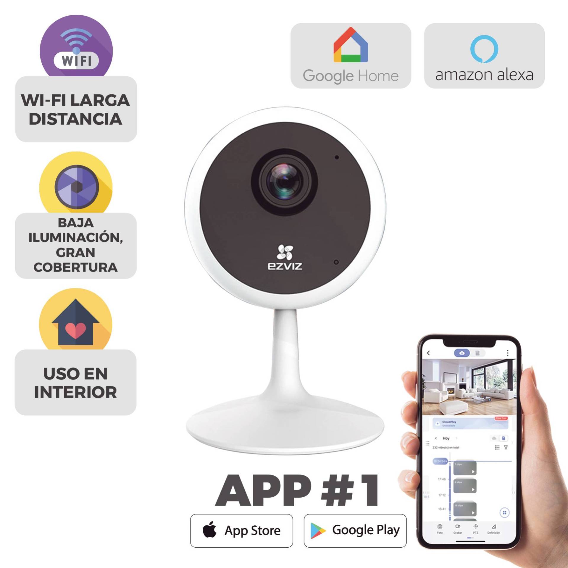 Mini Cámara IP EZVIZ C1C-1080P –