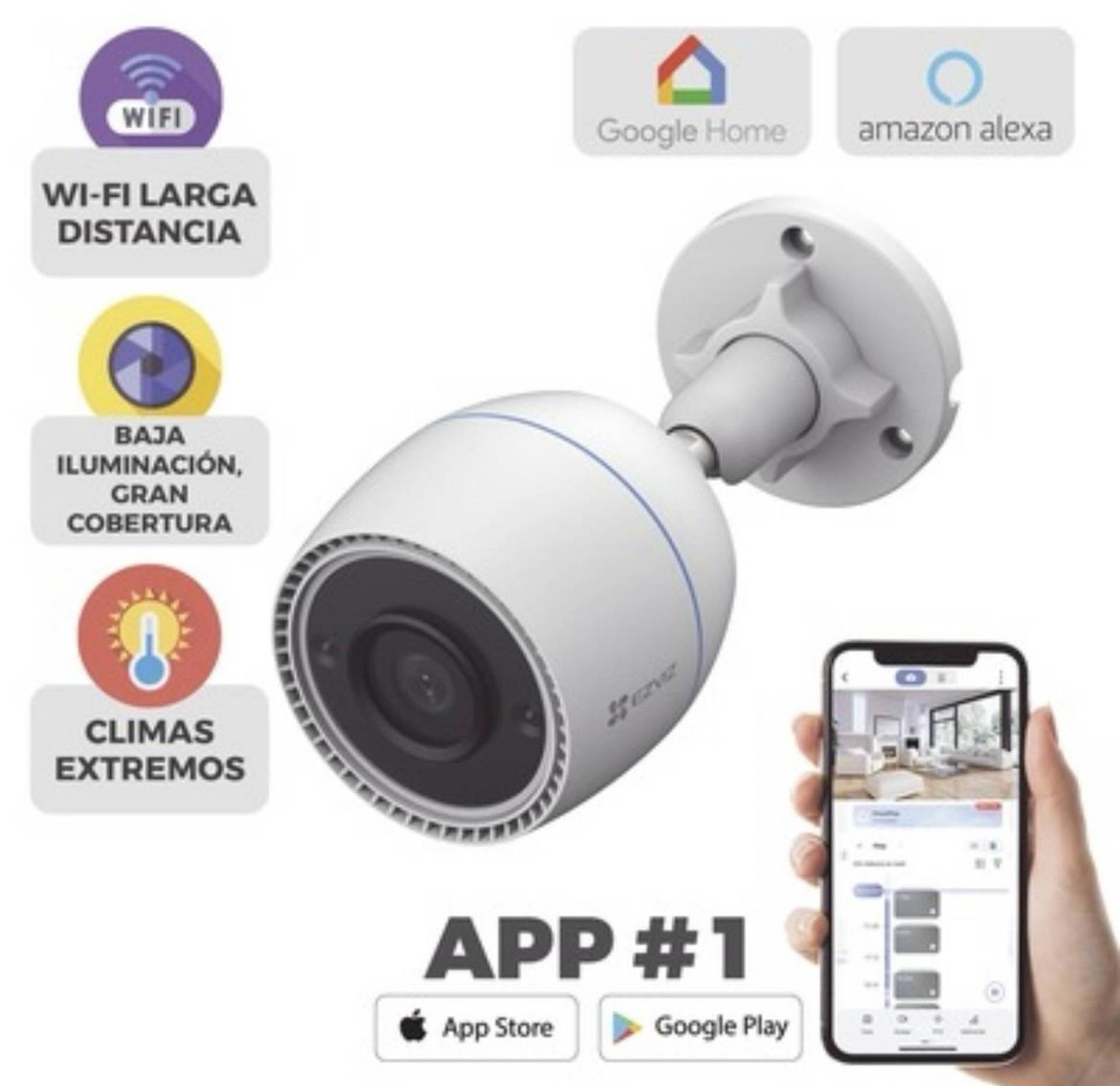 Cámara Bala IP 2 Megapíxel EZVIZ C3TN 2MP –