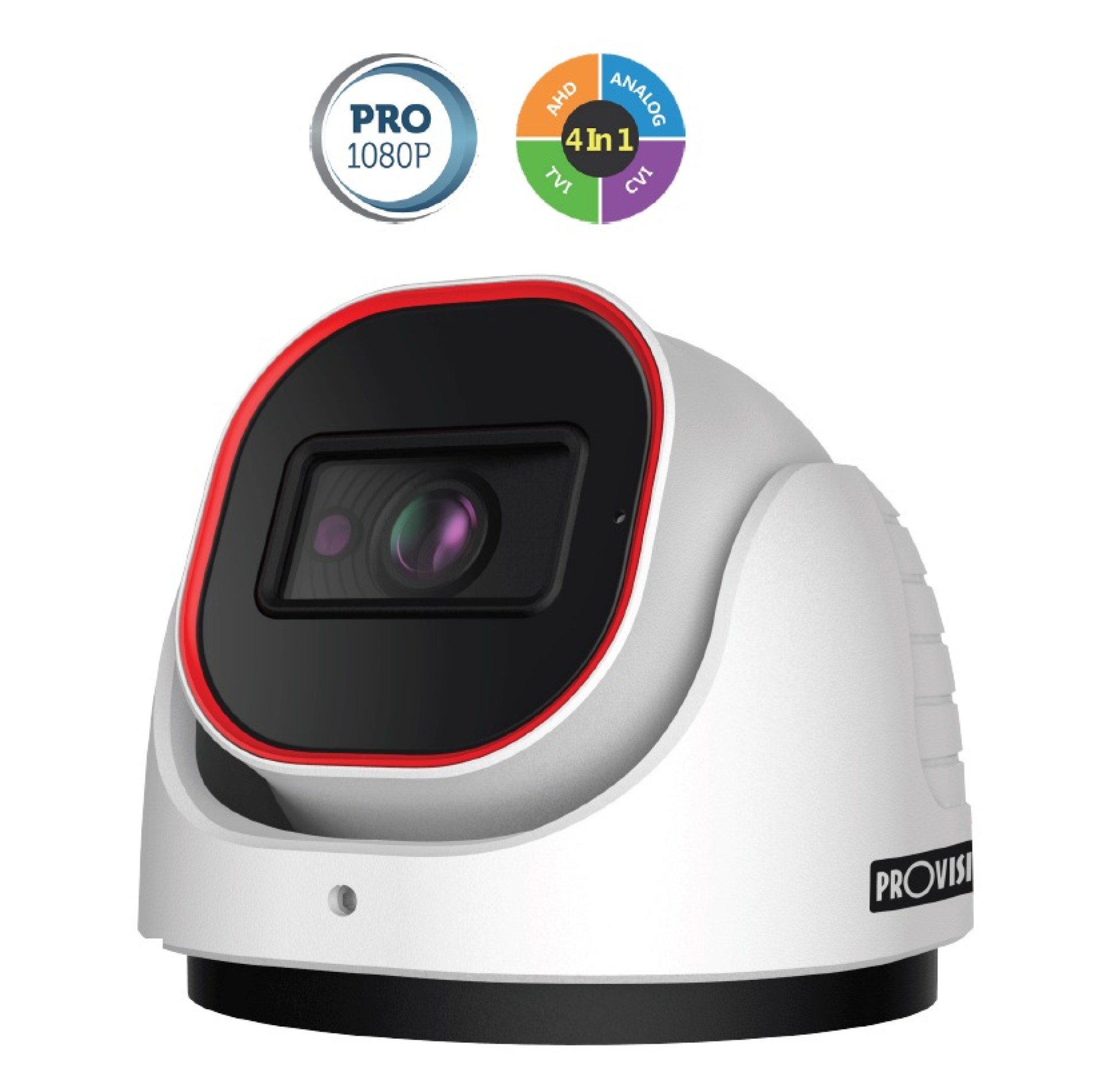 Camara domo AHD 2 MP(AHD/TVI/VCI) – 700 TVL (CVBS), Lente fijo 2.8mm (88°), IR hasta 20 mts, BLC, HLC, CoC, IP67