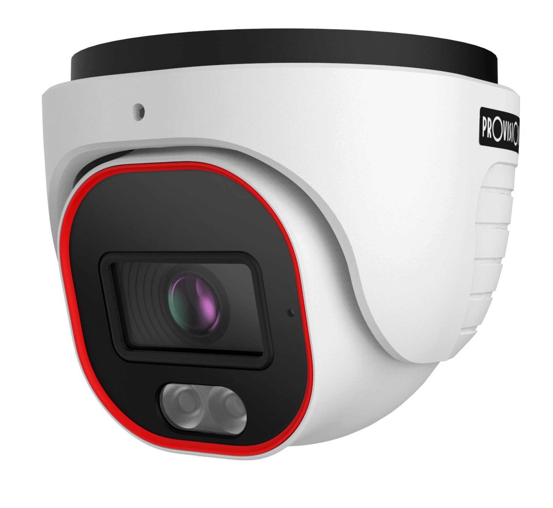 Cámara domo IP 4MP Full Color – Lente fijo 3, 6 mm (77, 9°), IR hasta 25 mts, Analitico basico DDA, microfono, WRD, SD(256GB), IP67