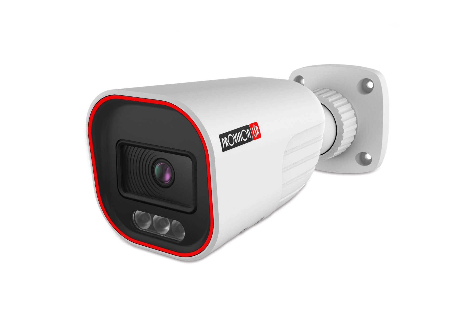 Cámara Bala IP H.265 Marca Provision (TL-320IPSR-36) Cámara Bala IP 2MP – Full-Color Lente fijo 3.6 (84.8°) mm