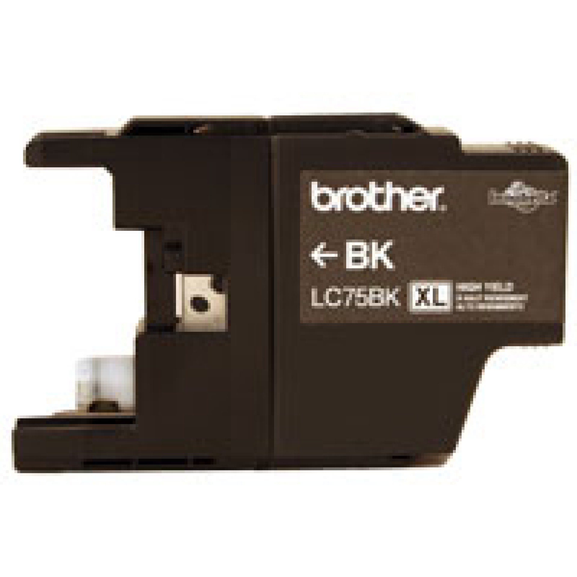 Cartucho BROTHER LC75BK – Negro, Inyección de tinta