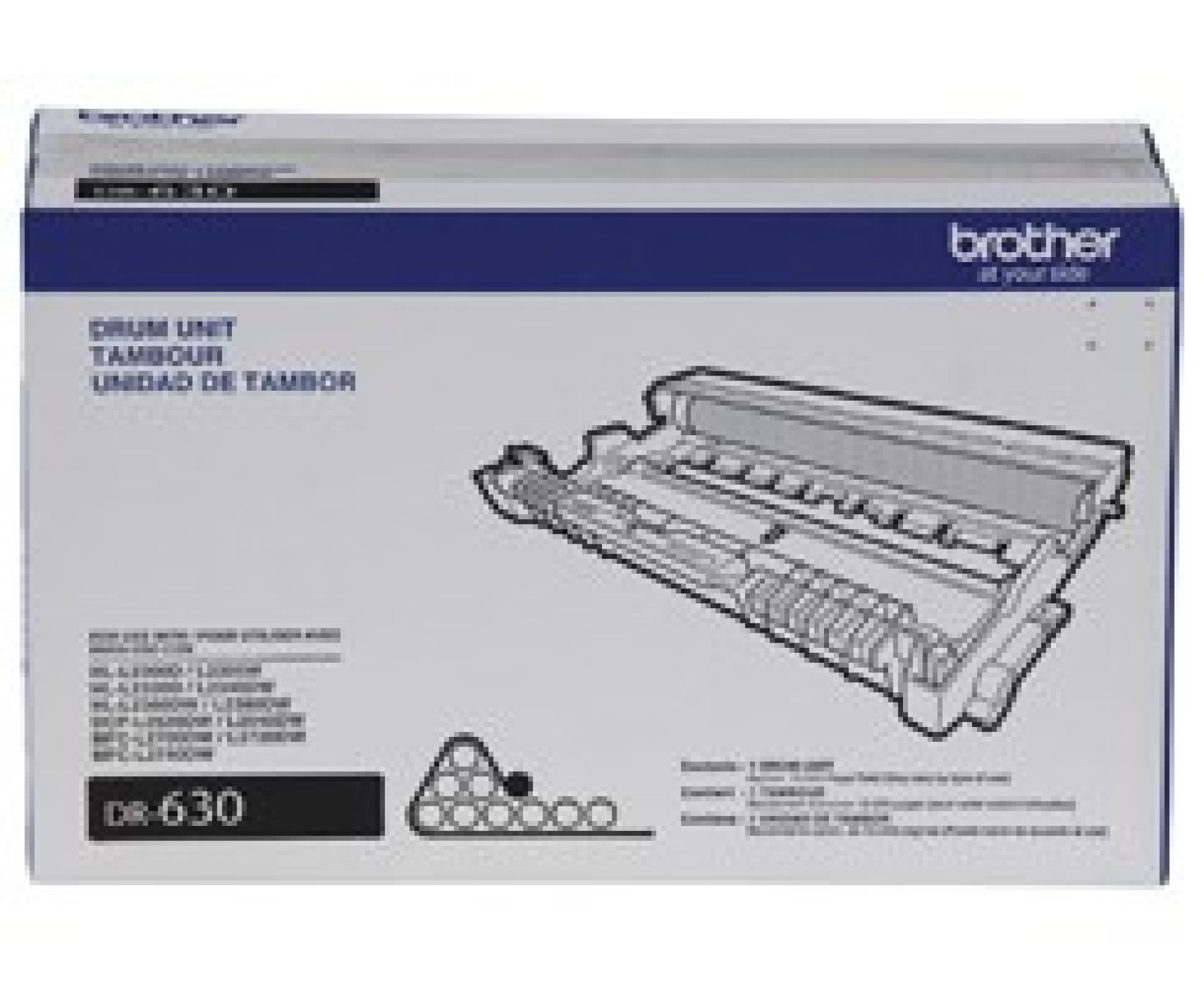 Tambor Brother DR630 – Negro