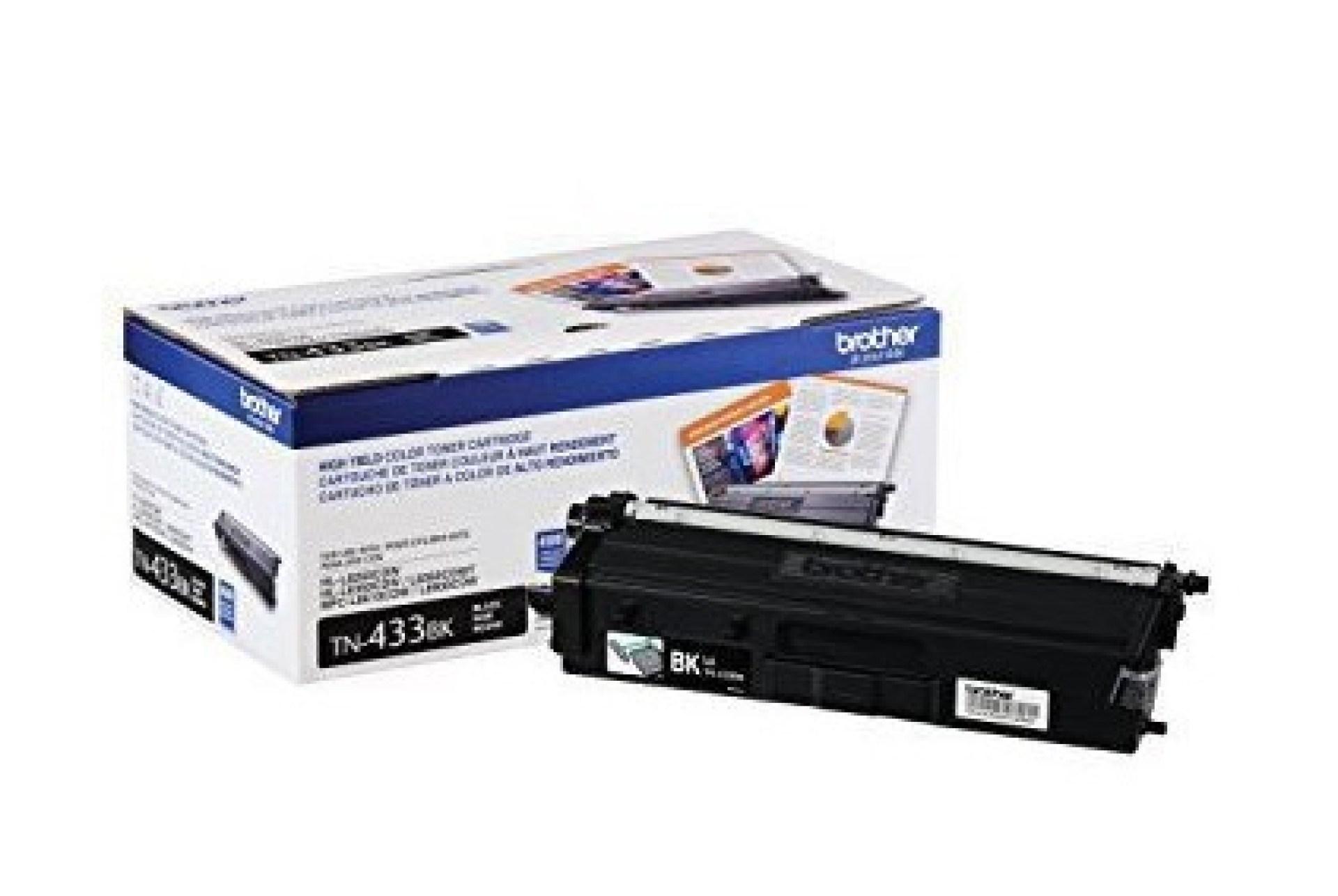 Tóner Brother TN433BK – Negro
