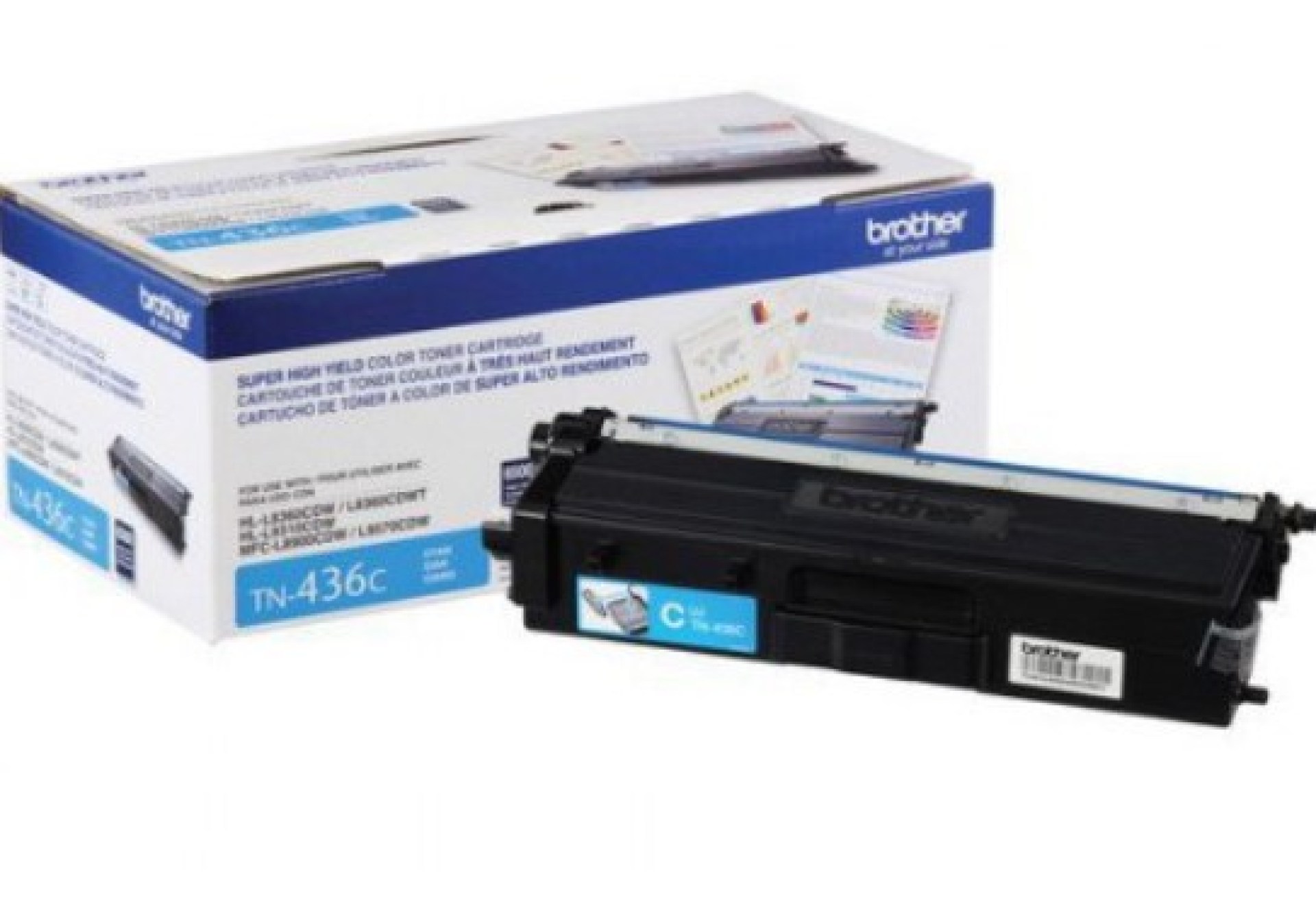 Tóner Brother Valor TN436C cyan – rendimiento aproximado 6, 500 páginas