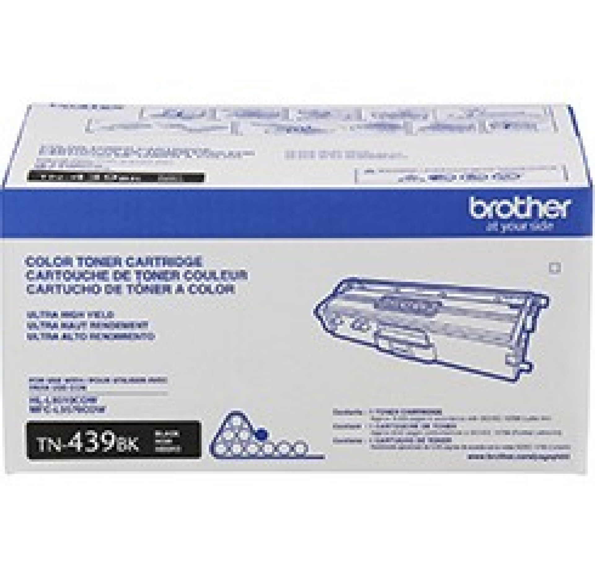 Tóner Brother Valor TN439BK negro – rendimiento aproximado 9, 000 páginas, compatible con HLL9310CDW, MFCL9570CDW