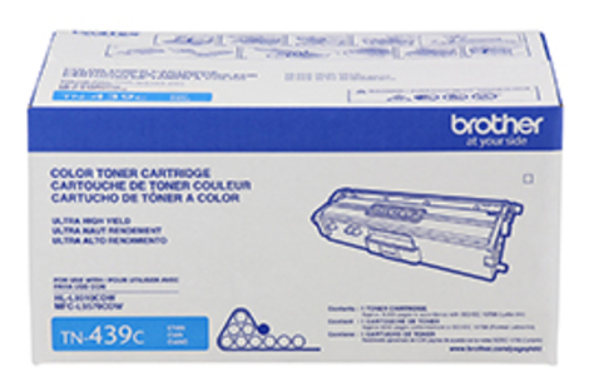 Tóner Brother Valor TN439C cyan – rendimiento aproximado 9, 000 páginas, compatible con HLL9310CDW, MFCL9570CDW
