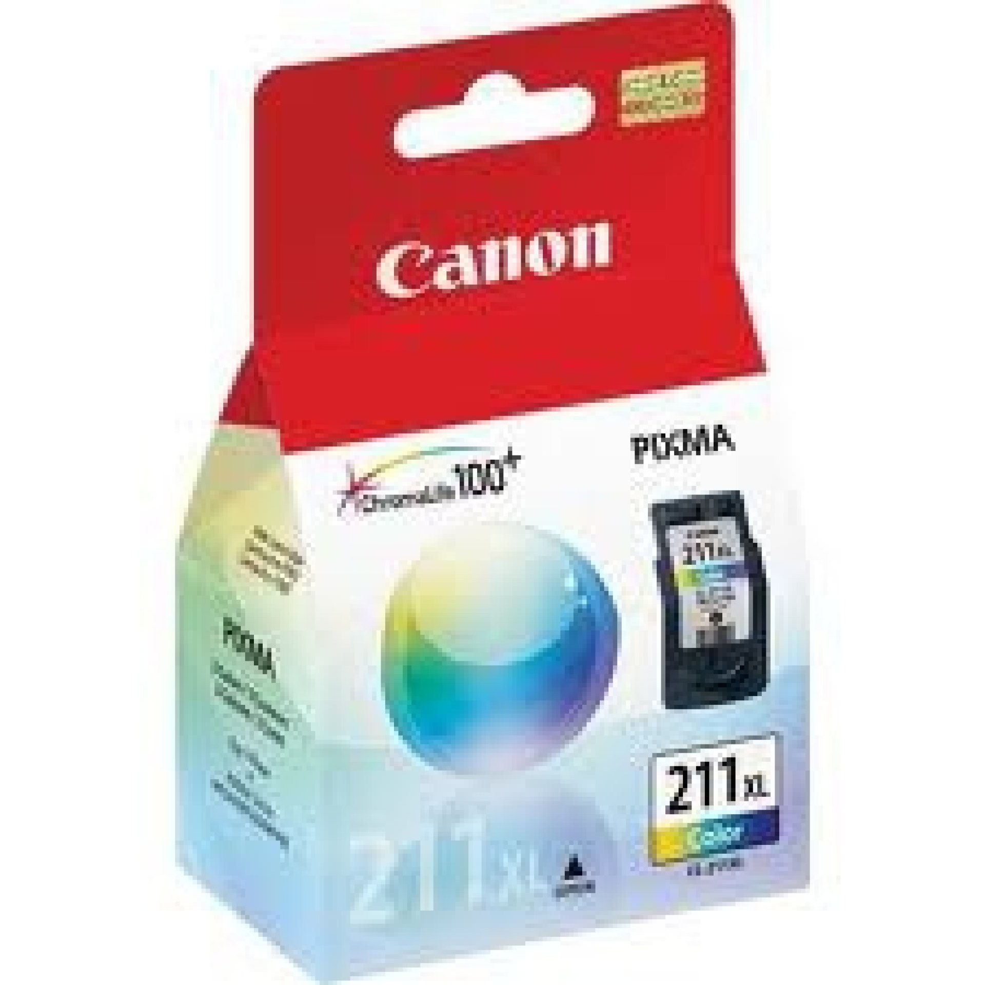 Cartucho CANON CL-211 XL CLR – Color blanco, Inyección de tinta