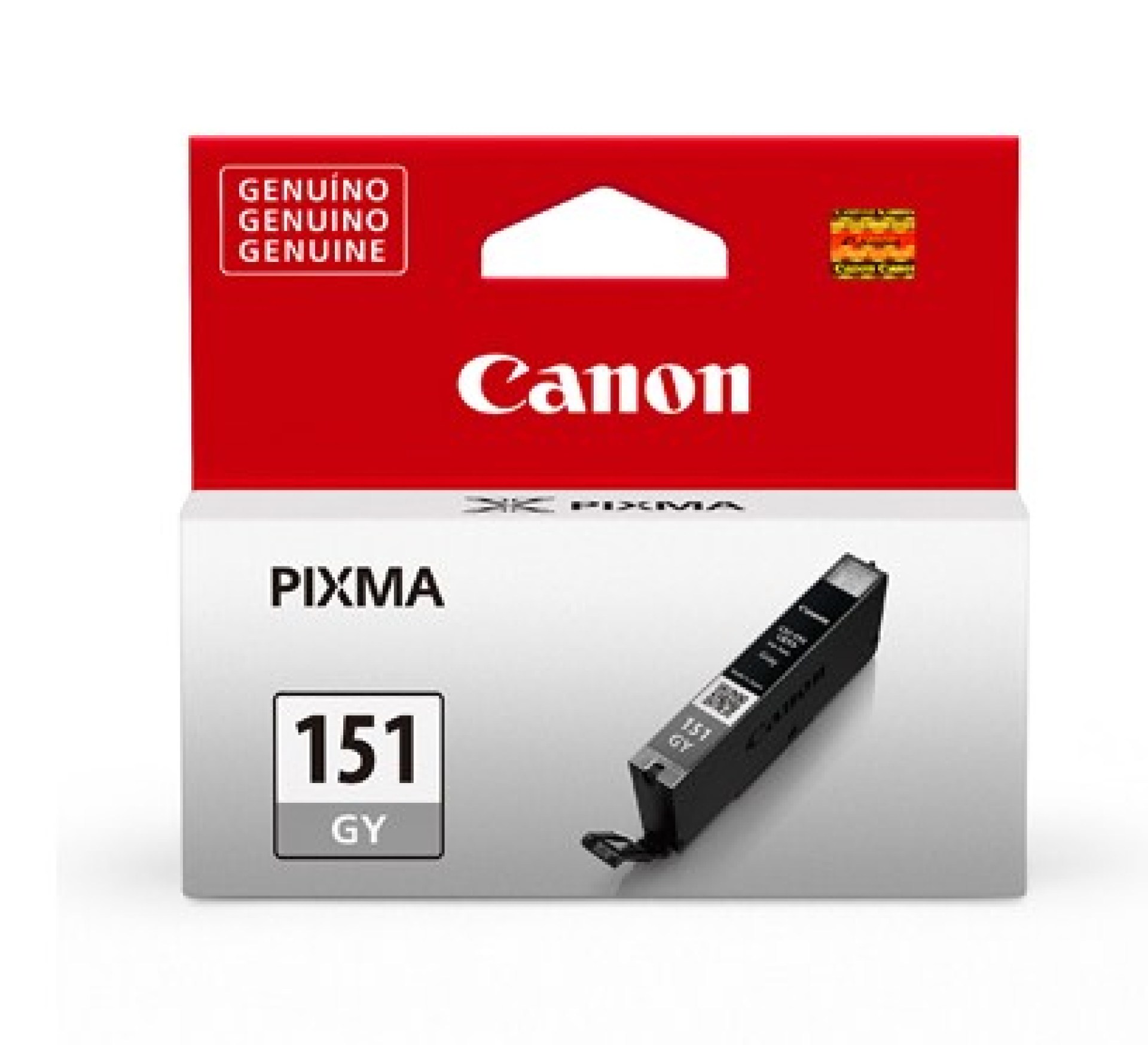 Cartucho CANON CLI-151 GY – Gris, Inyección de tinta, Caja