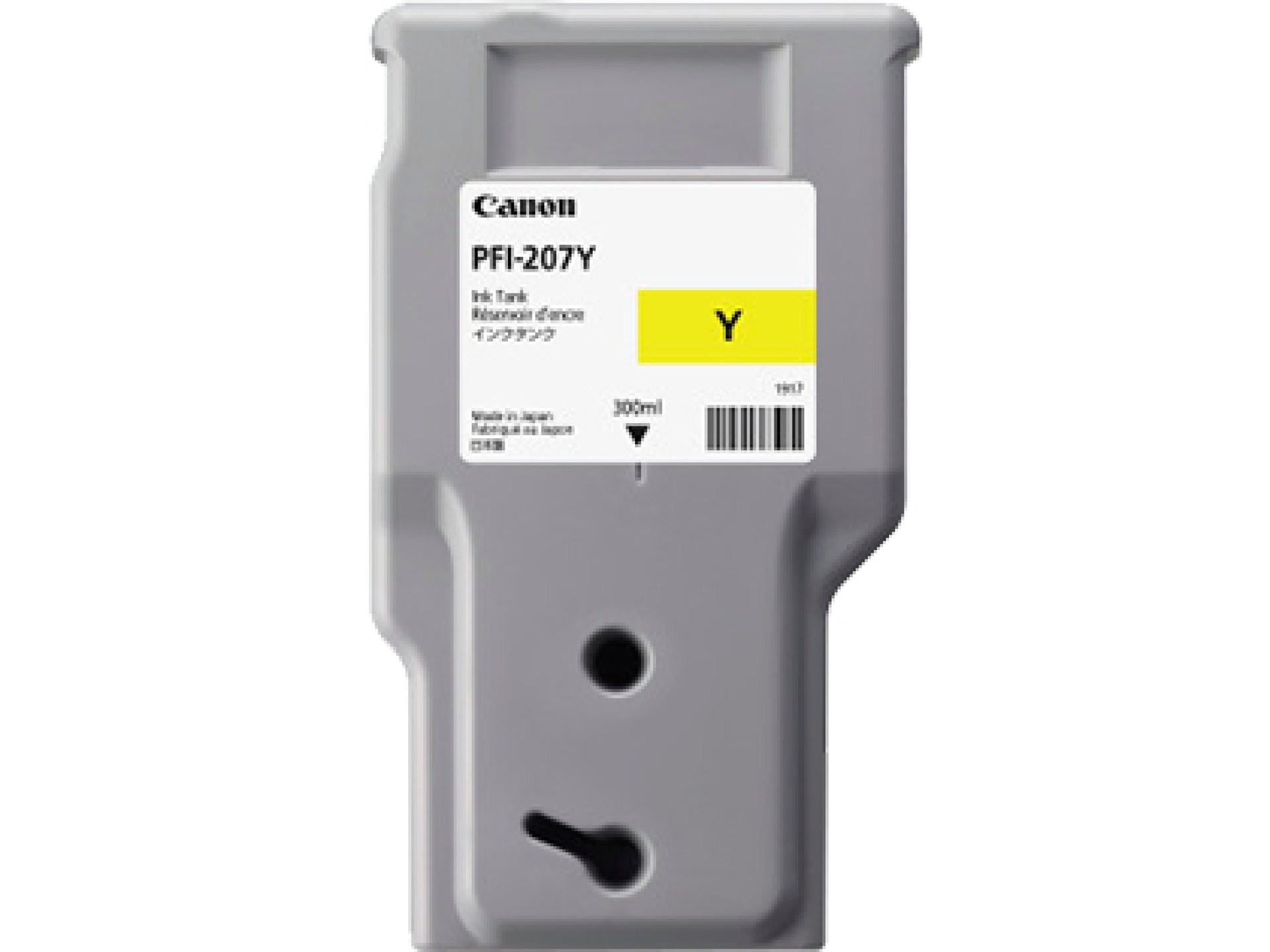 Tanque de Tinta CANON PFI-207Y – Amarillo, Canon