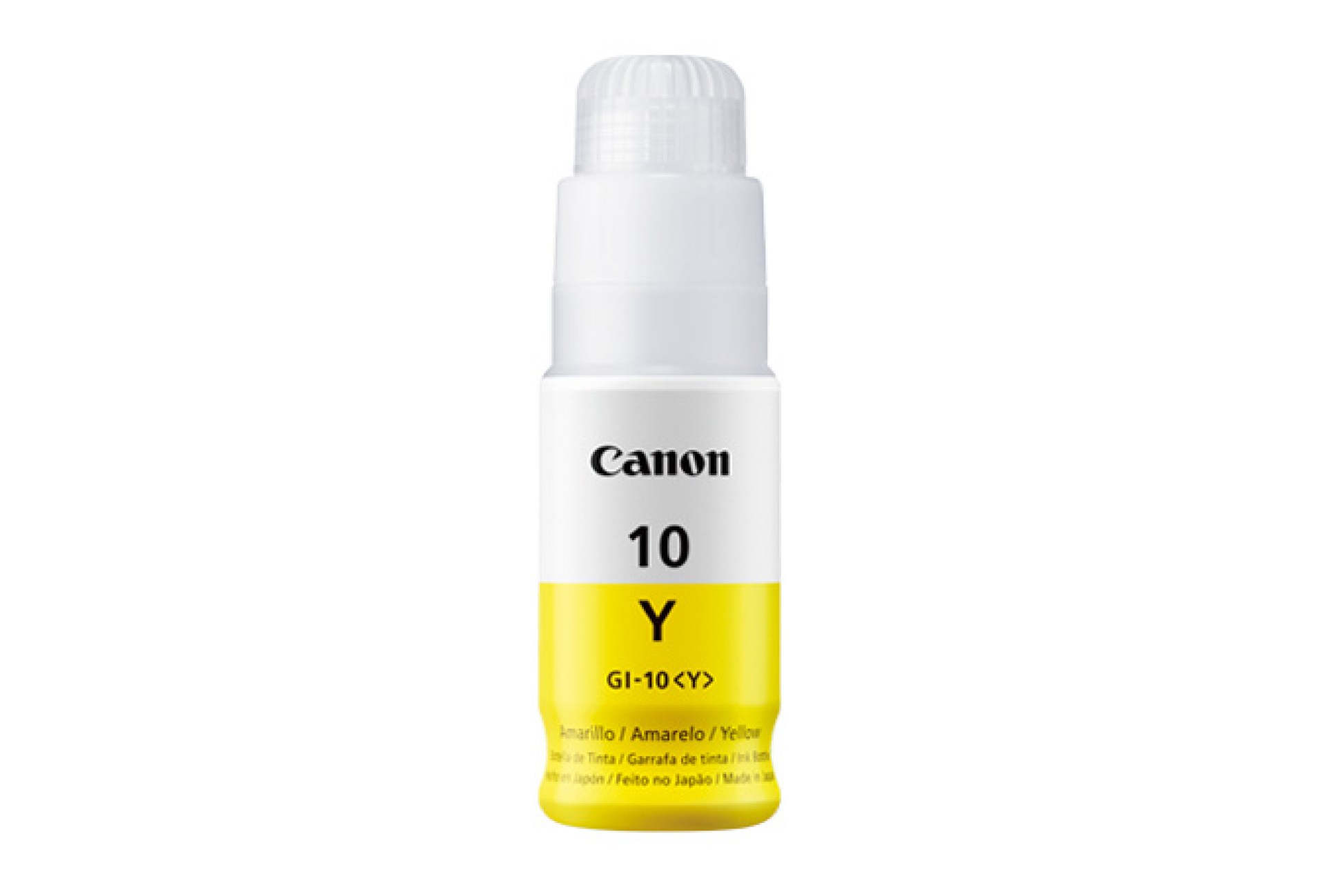 Tanque de tinta CANON GI-10 Y 3393C001AA Tinta Continua –