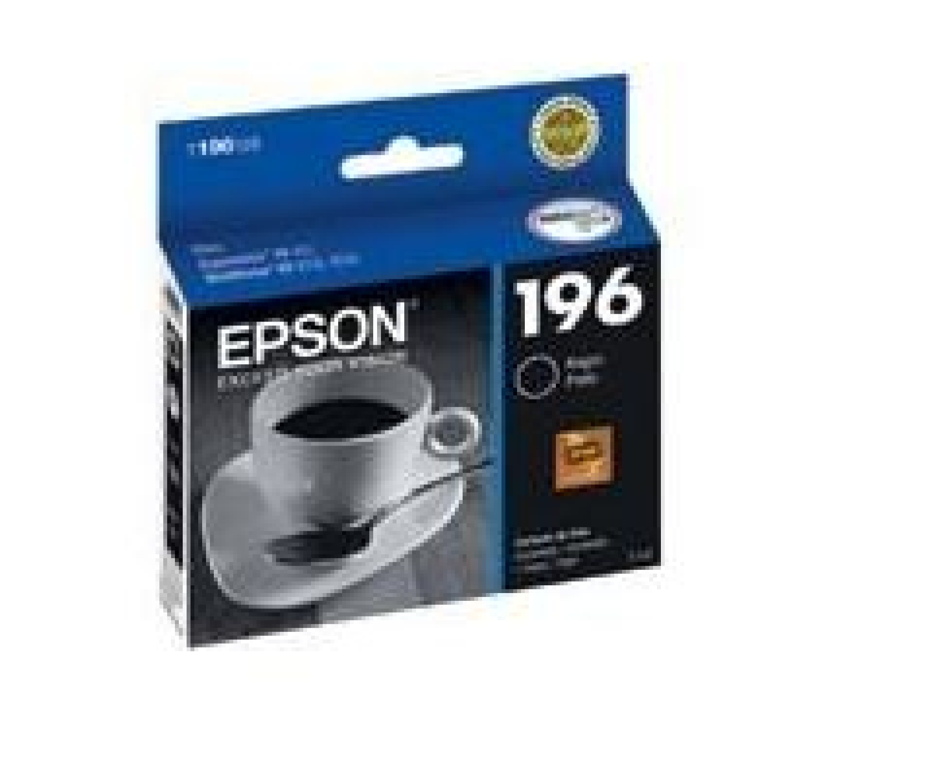 Cartucho EPSON T196120-AL – Negro, Laser, Caja