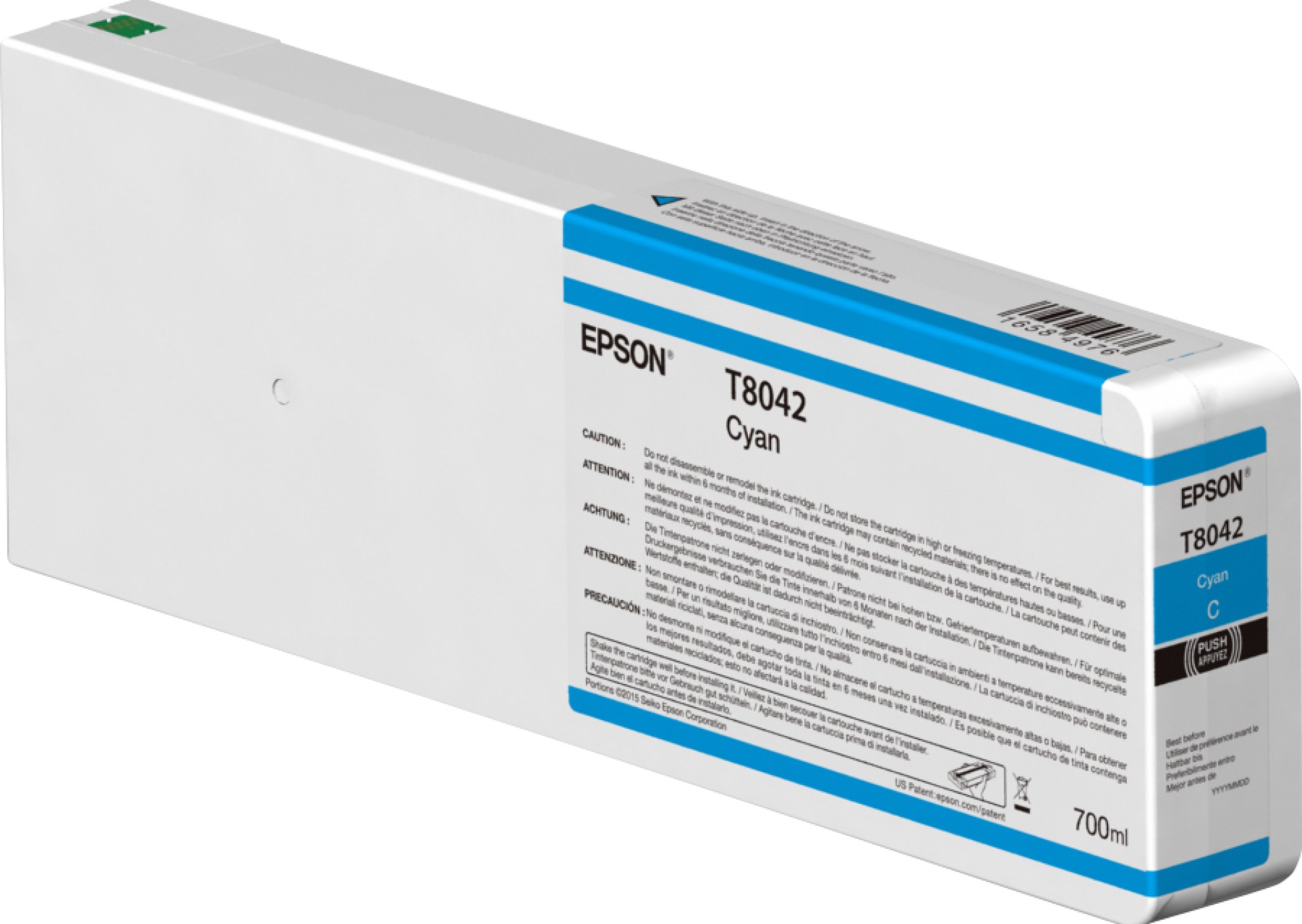 Cartucho Epson CIAN EPSON T804200 – Cian, Epson